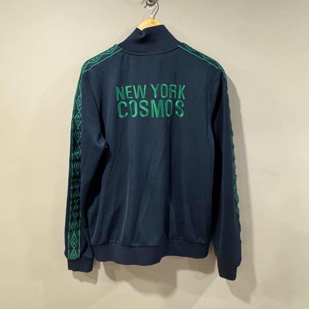 New York Cosmos Umbro Soccer Football Jacket - Rare